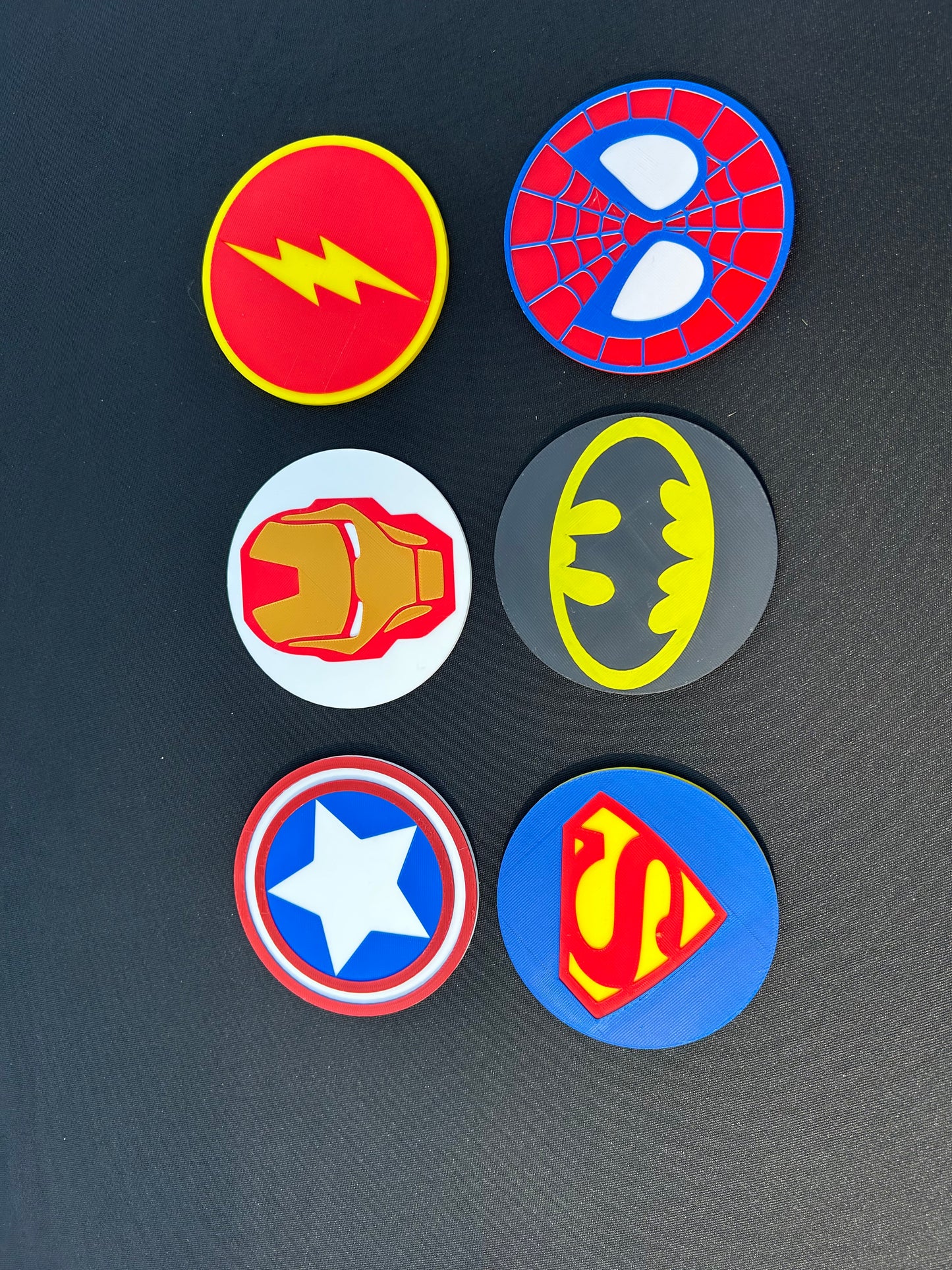 Super Hero Coaster Set